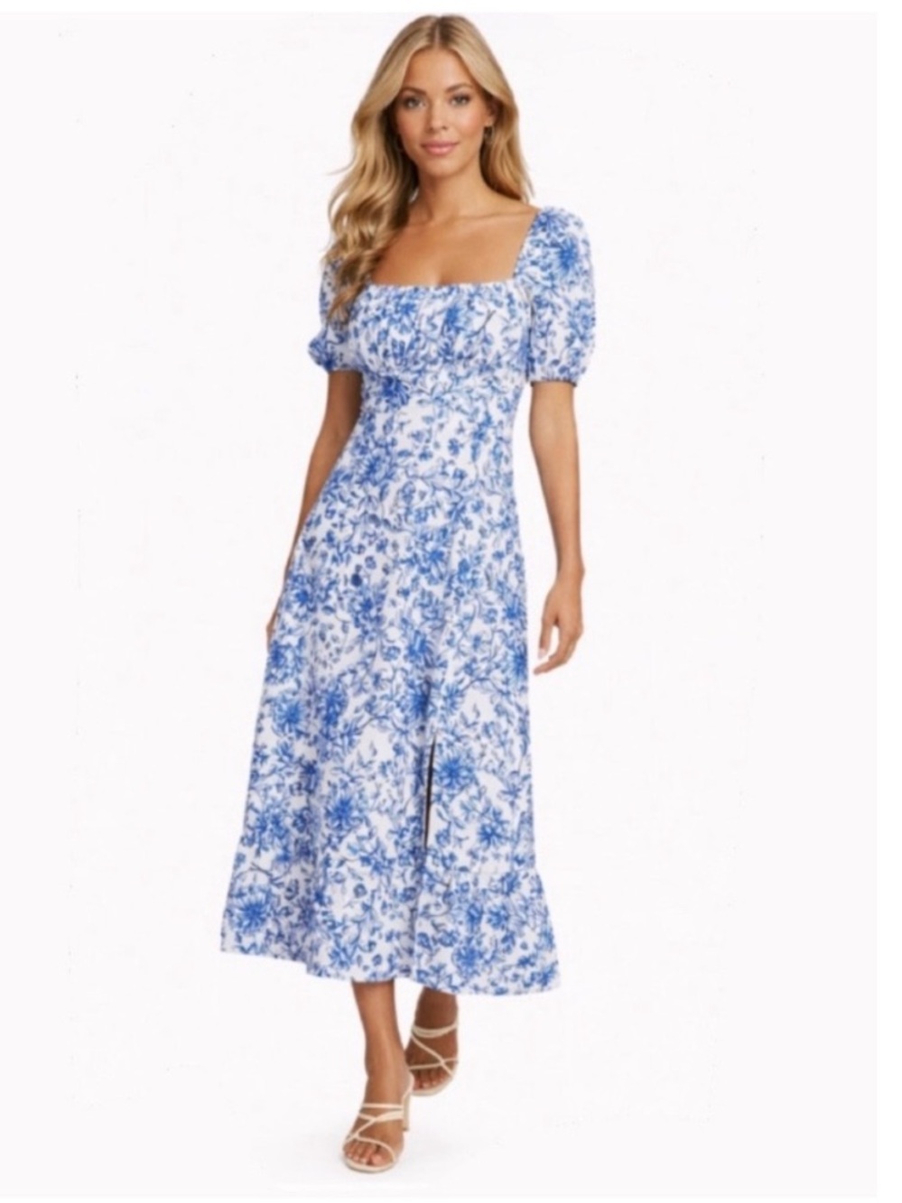 Women’s London Times Floral Tea Dress Size 10 Medium